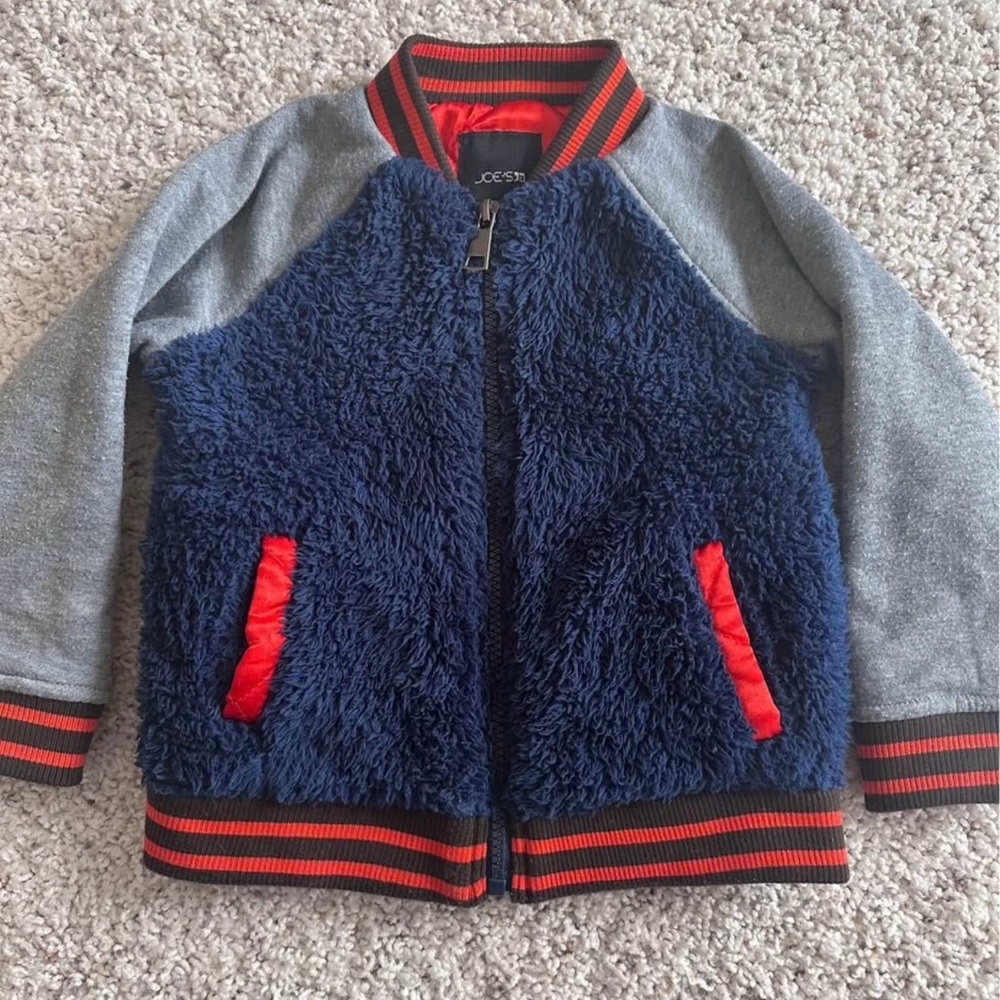 Joe’s Fleece Varsity Jacket